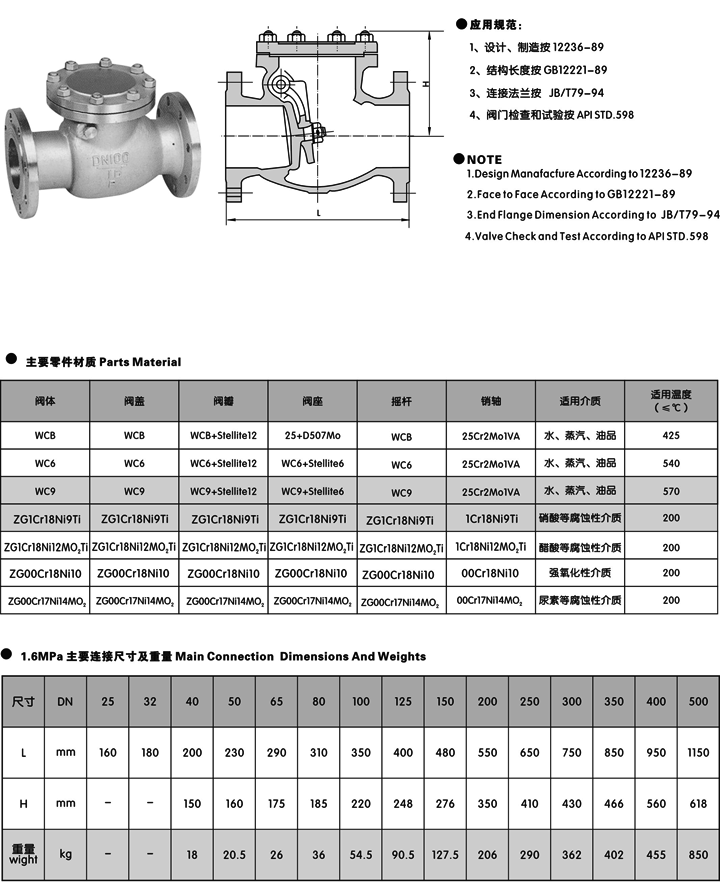 旋啟式止回閥,不銹鋼旋啟式止回閥尺寸結(jié)構(gòu)圖 旋啟式止回閥,不銹鋼旋啟式止回閥尺寸結(jié)構(gòu)圖