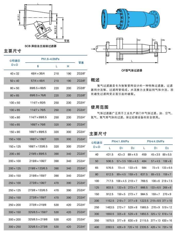 氧氣過濾器尺寸/圖紙 氧氣過濾器尺寸/圖紙