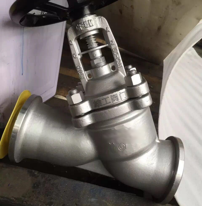 Y型截止閥實物圖片 Y型截止閥實物圖片