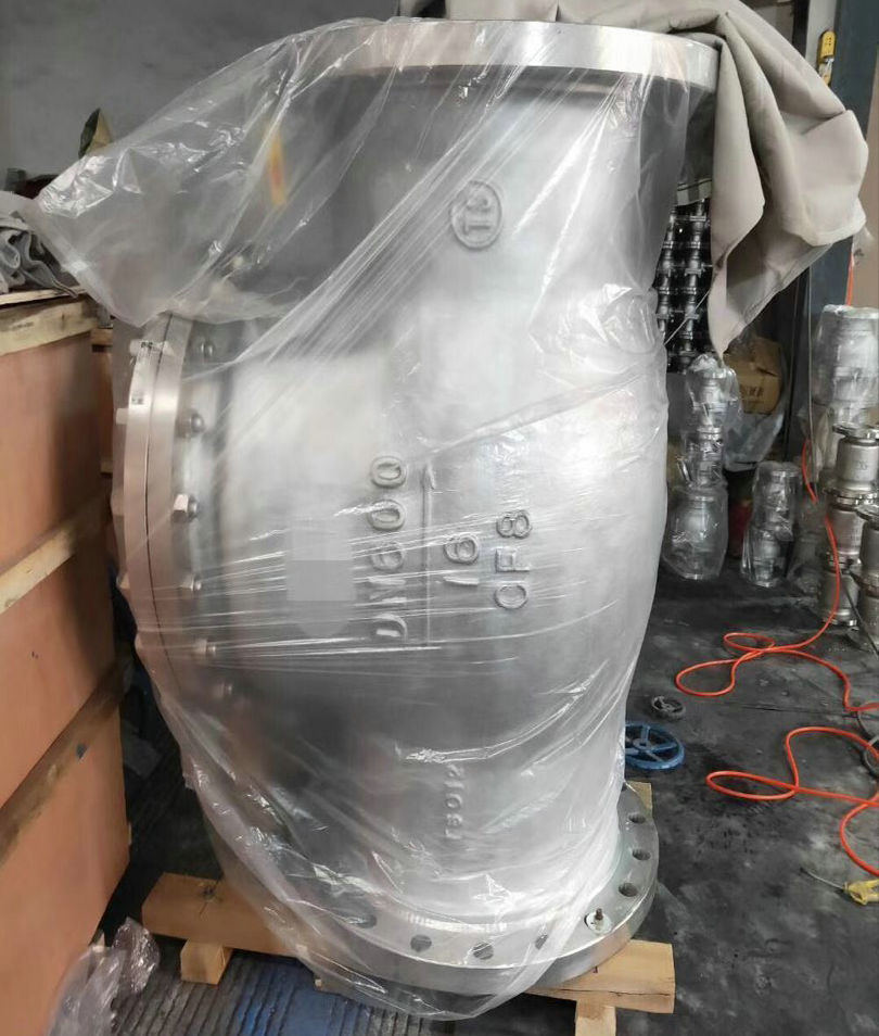 大口徑旋啟式止回閥實物圖片 大口徑旋啟式止回閥實物圖片